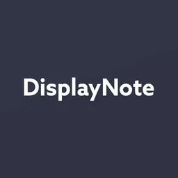 Desktop App DisplayNote Web
