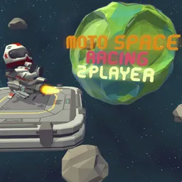 Desktop App Moto Space Racing: 2 Player