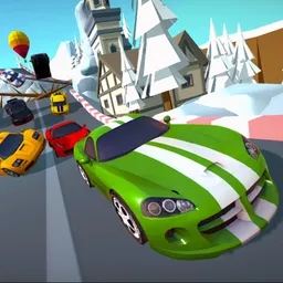 App de escritorio Cartoon Racers: North Pole