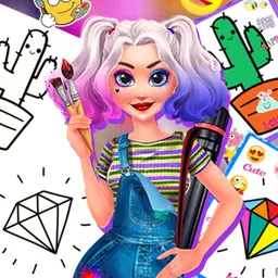 Desktop App Villain Quinn: My Drawing Portfolio