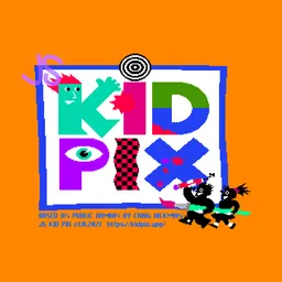 Applikazione desktop Kid Pix