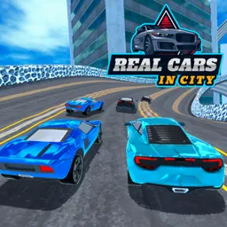 Desktop App Real Cars in City
