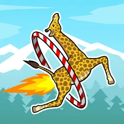 Applikazione desktop Giraffe Winter Sports Simulator