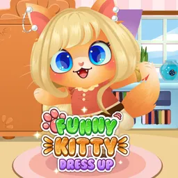 Desktop App Funny Kitty Dressup