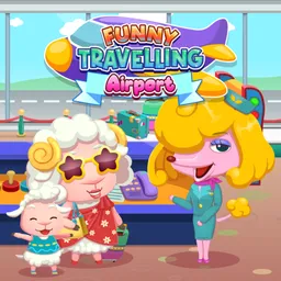 Desktop App Funny Travelling Airport