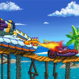 Aplicație desktop Car Eats Car: Sea Adventure
