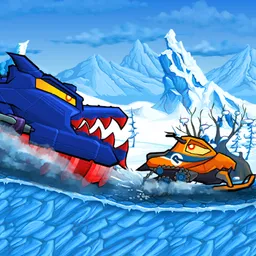 App para Desktop Car Eats Car: Winter Adventure