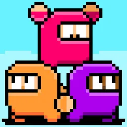 Applikation de bureau Ninja Parkour Multiplayer