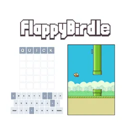 Desktop App Flappy Birdle