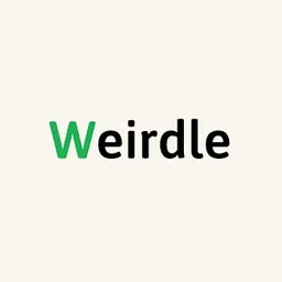 Applikazione desktop Weirdle